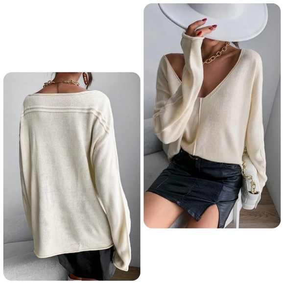 Oversized Boho Sweater - Picture 6 of 8